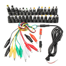 37 - delige universele AC DC jack oplader connector plug AC DC voedingsadapter voor laptop notebook met kabel
