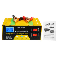Charger per auto 12V/24V completamente automatico intelligente 10A riparazione e manutenzione a impulsi