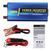 Inverter di potenza 1000W DC 12/24/48V a AC 220V Convertitore a onda sinusoidale per auto