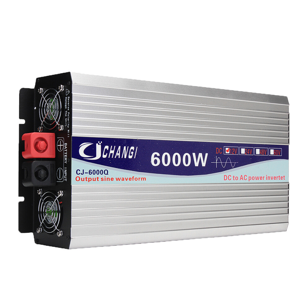 Intelligent Screen Pure Sine Wave Power Inverter 12V/24V To 240V 3000W/4000W/5000W/6000W Converter 6900069953597
