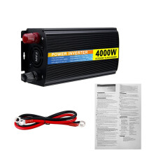 4000W Inverter per auto a onda sinusoidale pura DC 12V/24V a AC220V~240V