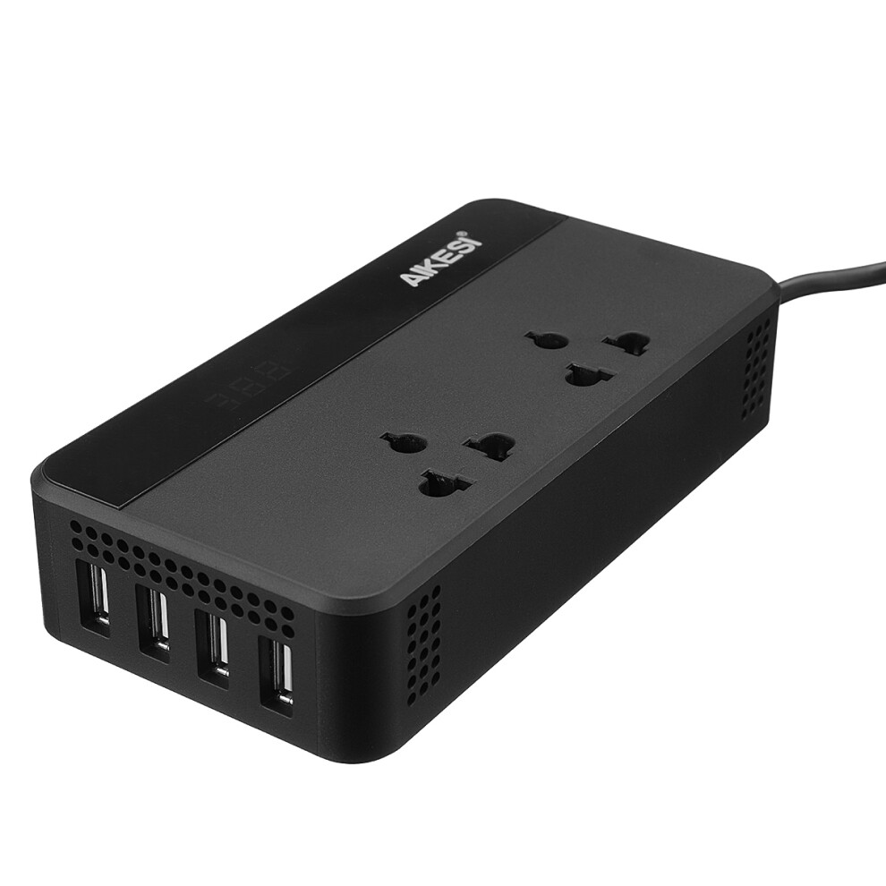 120W/200W Power Inverter Charger Ac 12V/24V To Dc 110V/220V Ac Converter Led 4 Usb 6901249220256