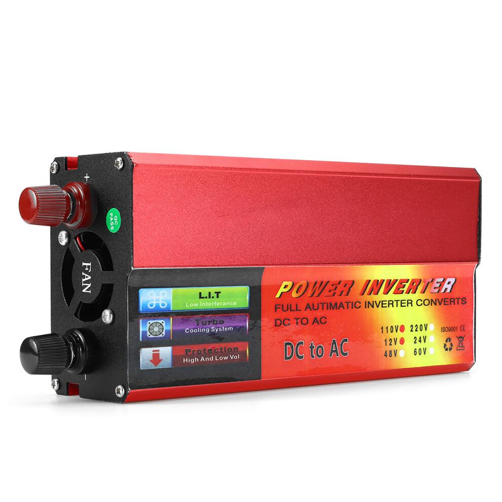 5000W Peaks Dc 12 / 24V To Ac 110V Car Power Inverter Digital Modified Sine Waves Converter 6900064785131