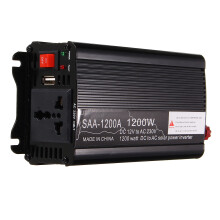 Inverter Solare 1200W Picco 12V DC a 220V AC Convertitore a Seno Modificato