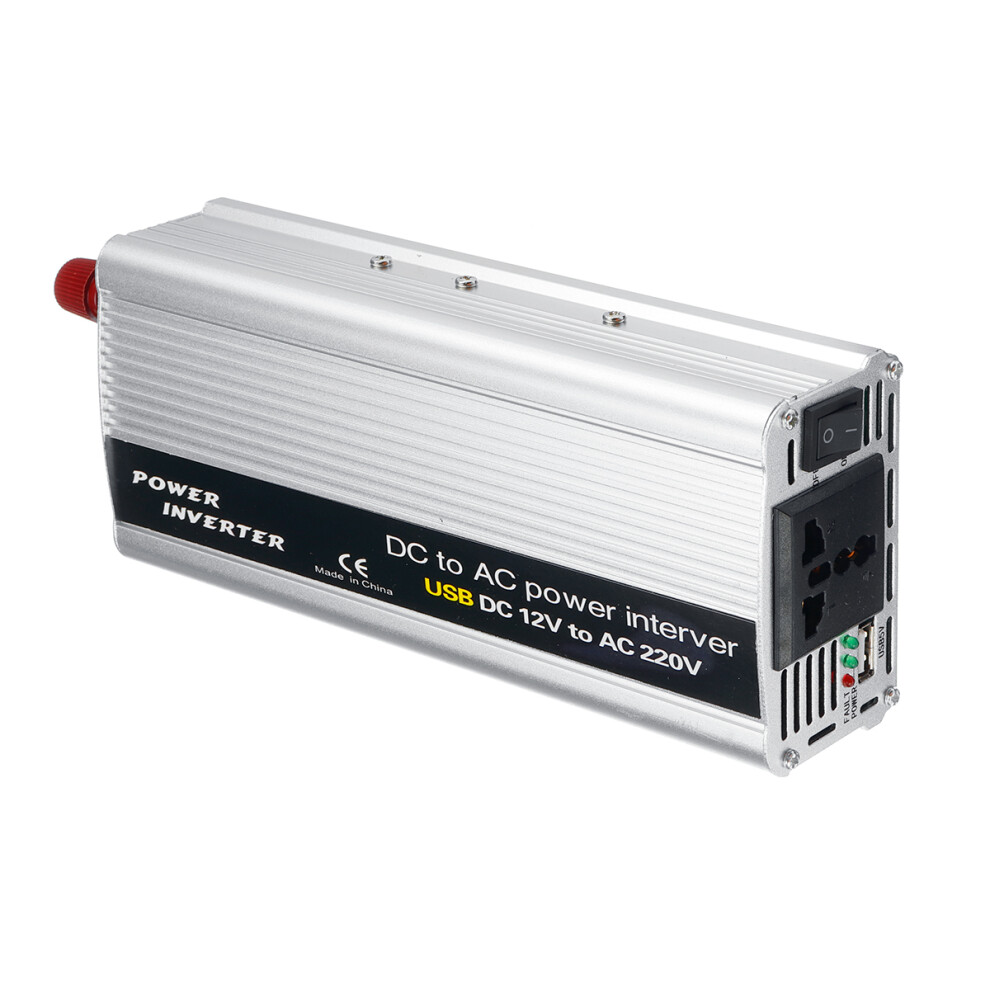 2000W Dc 12V To Ac 220V Usb Power Inverter Modified Sine Wave Voltage Converter 6901249174320