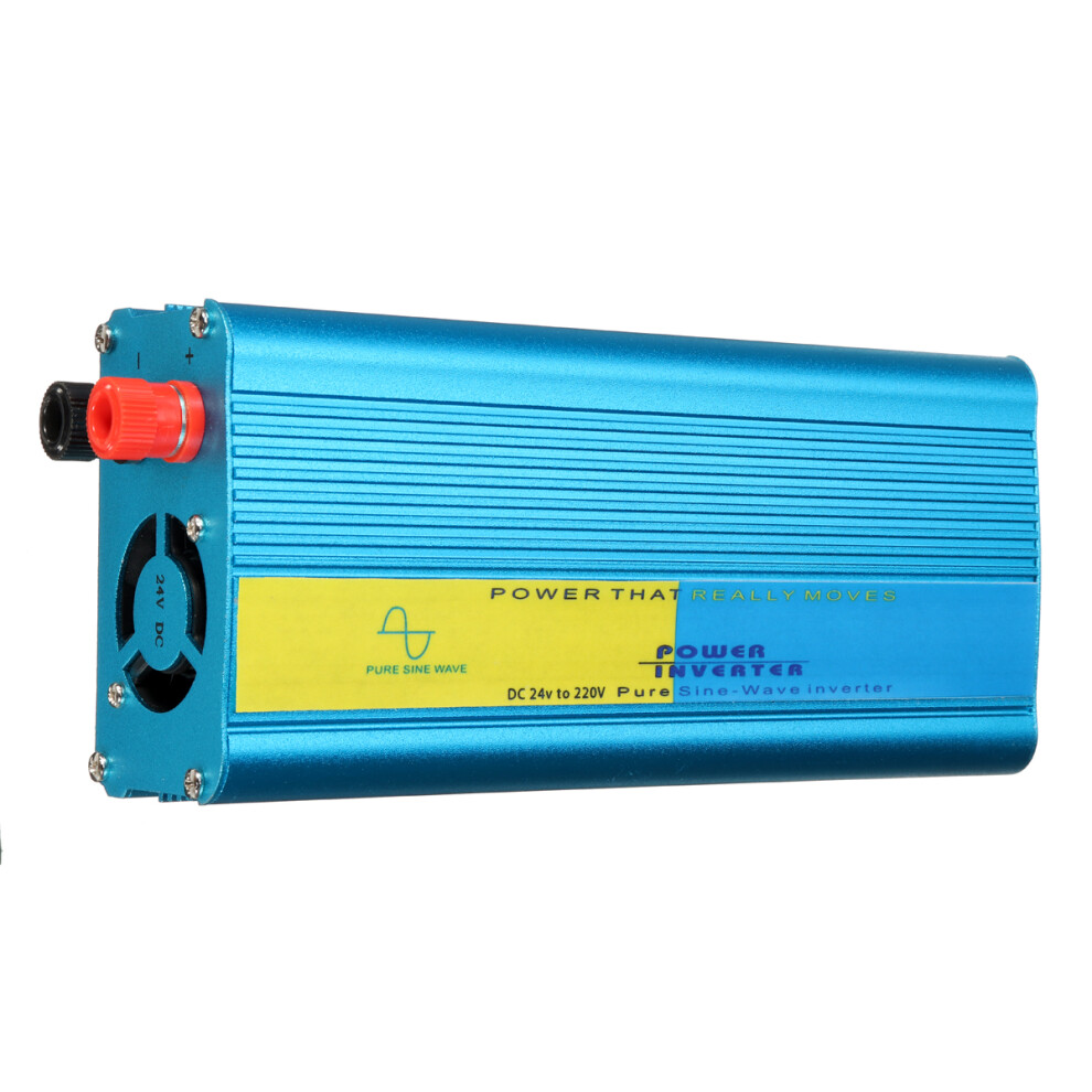 Intelligent 1200W 12V/24V To 220V Pure Sine Wave Power Inverter 622872627460