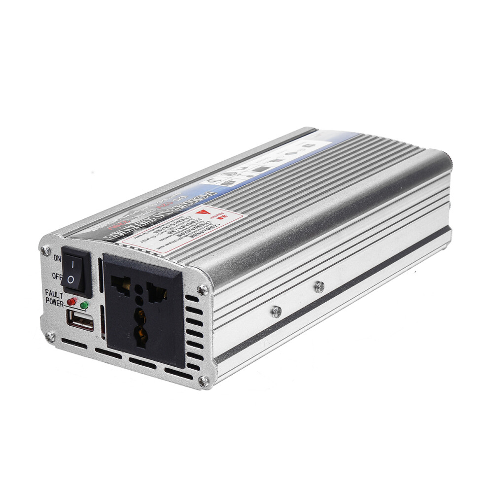 300W 500W 1000W 1200W 1500W Inverter Solar Power Inverter Modified Sine Wave Converter Dc 12V To Ac 220V 6900052231213