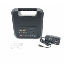 HP300 220V Portable Solar Power Station: 300W Pure Sine Wave Inverter, USB/DC/AC Outputs, Li-Polymer Battery