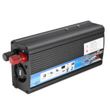 Inverter di picco da 1500W DC 12V a AC 220V Inverter solare Convertitore a onda sinusoidale modificata Convertitore per carica auto