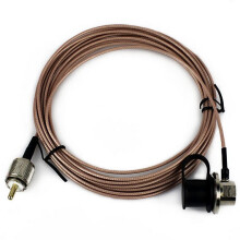 NAGOYA RG - 316 5M UHF - kabel voor walkietalkie - antenne roze