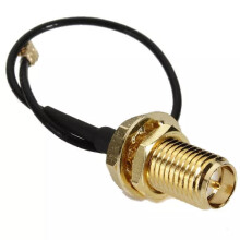 4 Pezzi DANIU cavo pigtail da 10 cm PCI U.FL / IPX a jack femmina RP-SMA