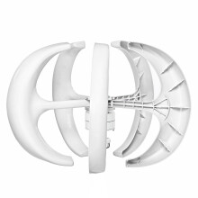 400 W 12 V/24 V 5 - Blatt - Laternen Windturbine Generator Vertikalachse Windmühle mit Controller