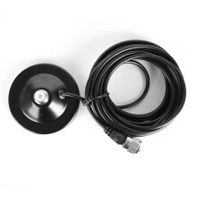 Mobiele Auto Antenne Magnetische Dak Mount Base 5 m Coaxkabel UHF Male Connector Walkie Talkie Accessoires MM-4MS-3