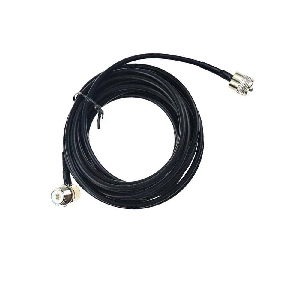 5M 50-3 Pure Copper Wire Radio Sma Cable Antenna Car Mounted Walkie Talkie Interphone Antenna Accessories 6901250433928