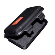 Borsa scatola di stoccaggio accessori per cavi originale KZ Foam resistente alla polvere e all'umidità per auricolari e cuffie.