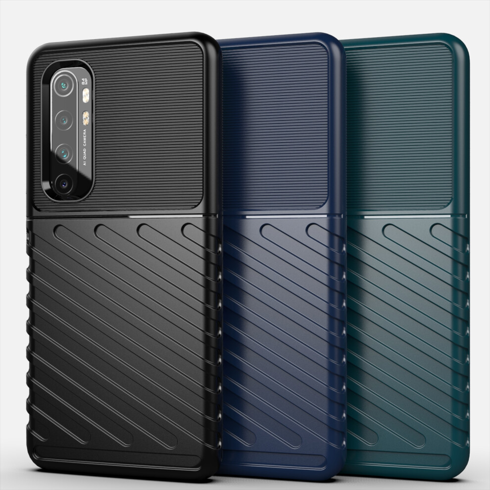 Bakeey Anti Slip Shockproof Soft Silicone Protective Case Back Cover For Xiaomi Mi Note 10 Lite Non Original 6900074141804
