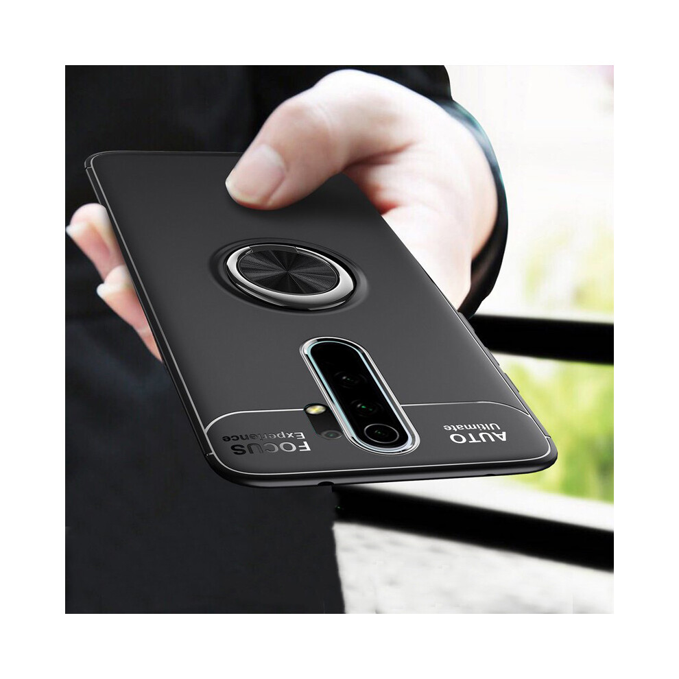 Bakeey For Iphone 12 Mini Case 360 Rotating Magnetic Ring Holder Soft Silicone Shockproof Protective Case Back Cover 6900073647277