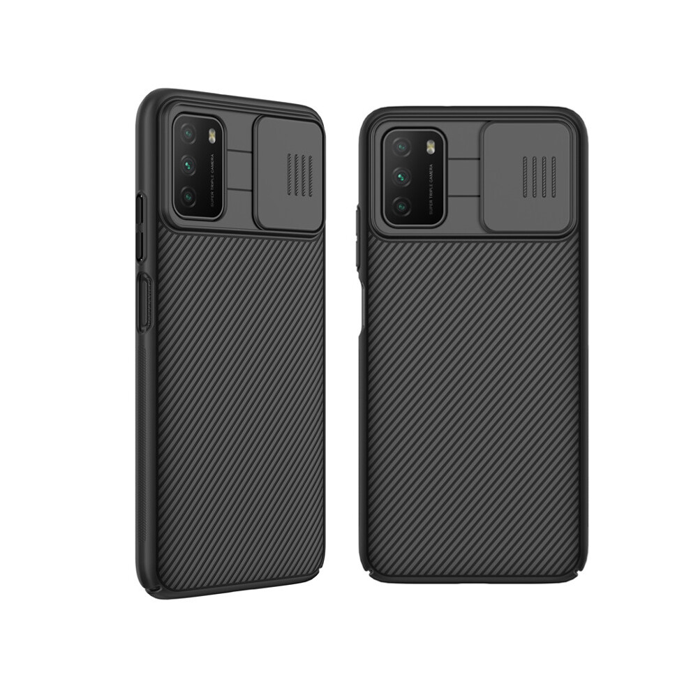 Nillkin For Oneplus 8T Case Bumper With Slide Lens Cover Shockproof Anti Scratch Tpu + Pc Protective Case 6900084283853