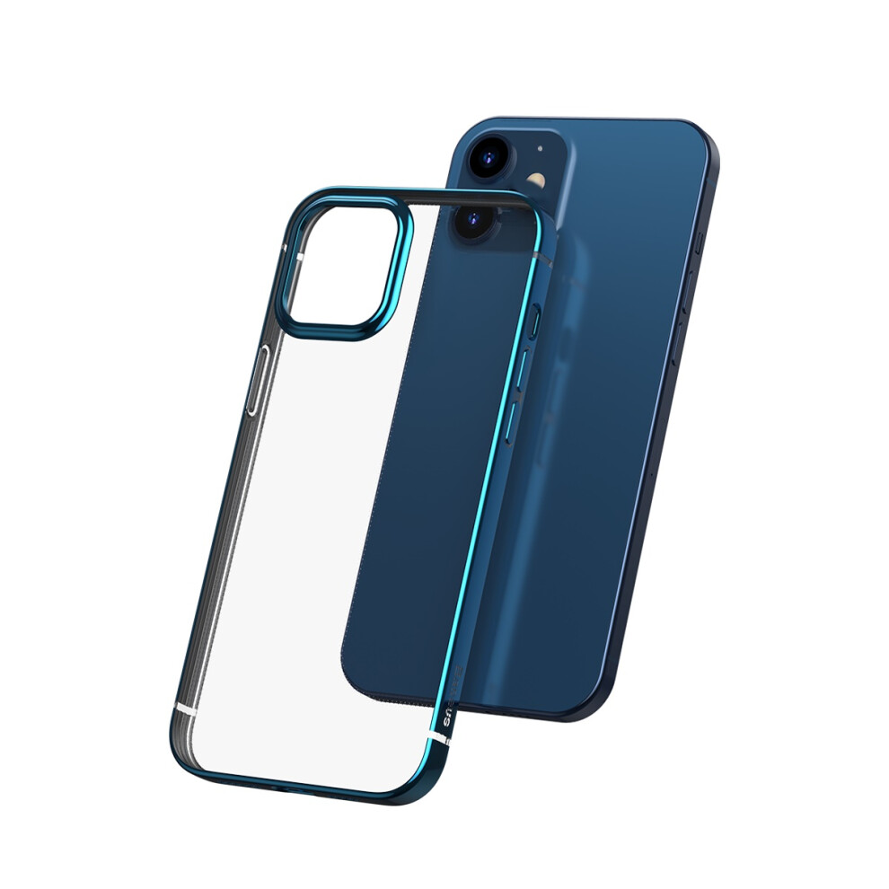 Baseus For Iphone 12 Mini Case Plating Ultra Thin Crystal Clear Transparent Non Shockproof Soft Tpu Protective Case Yellow 6900074878861