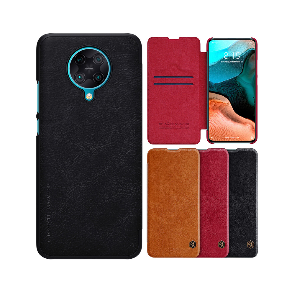 Nillkin For Xiaomi Poco F2 Pro Case Bumper Flip Shockproof With Card Slot Full Cover Pu Leather Protective Case Non Original 6900086044124