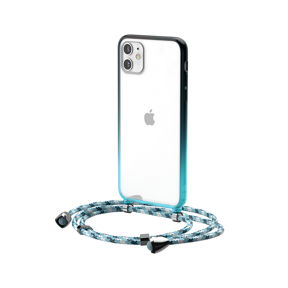 Baseus Bumpers Transparent Non With Anti Lost Crossbody Lanyard Shockproof Protective Case For Iphone 11 11 Pro 11 Pro Max Yellow 6900072359072