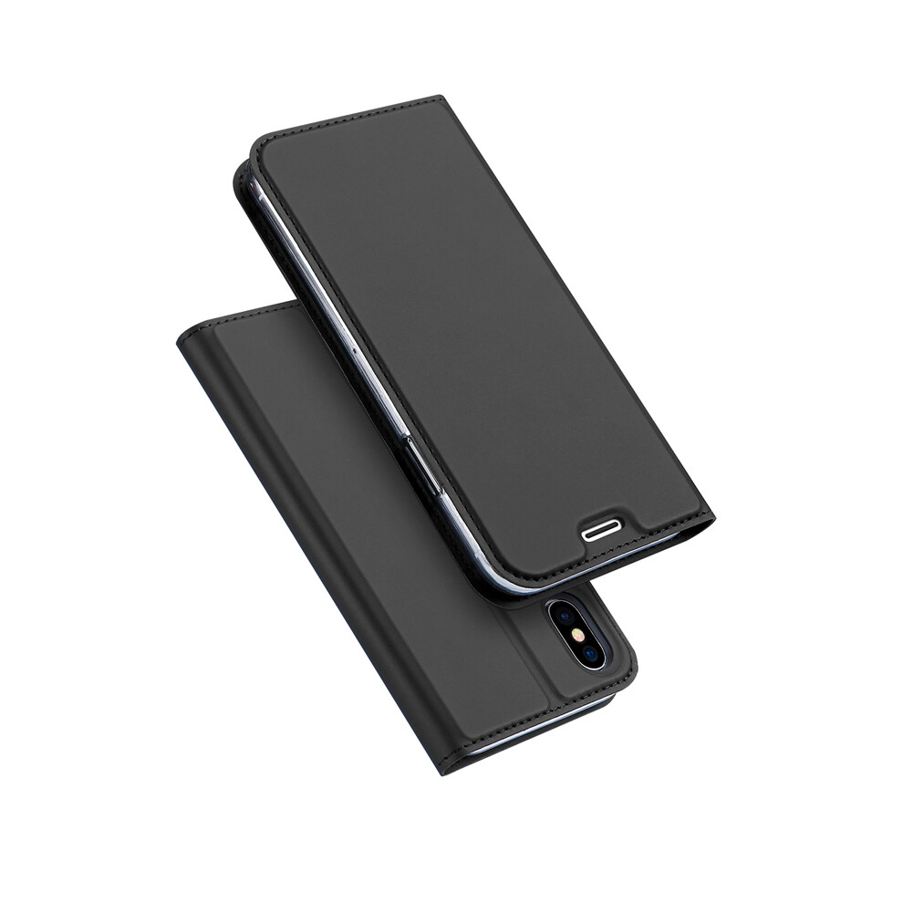 Dux Ducis Magnetic Flip Card Slot Bracket Pu Leather Case For Iphone X 675633104120