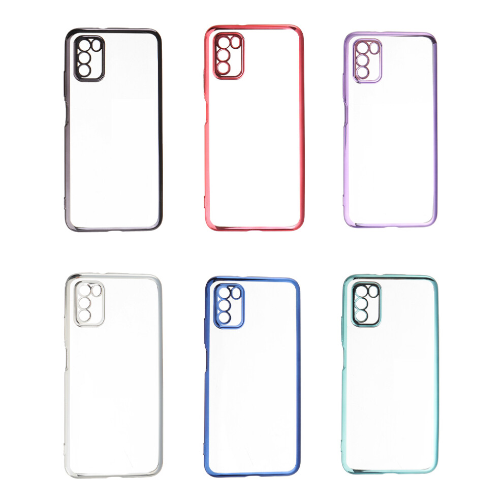 Bakeey For Iphone Se 2020 Case 2 In 1 Plating With Airbag Lens Protector Ultra Thin Anti Fingerprint Shockproof Transparent Soft Tpu Protective Case 6900083699112