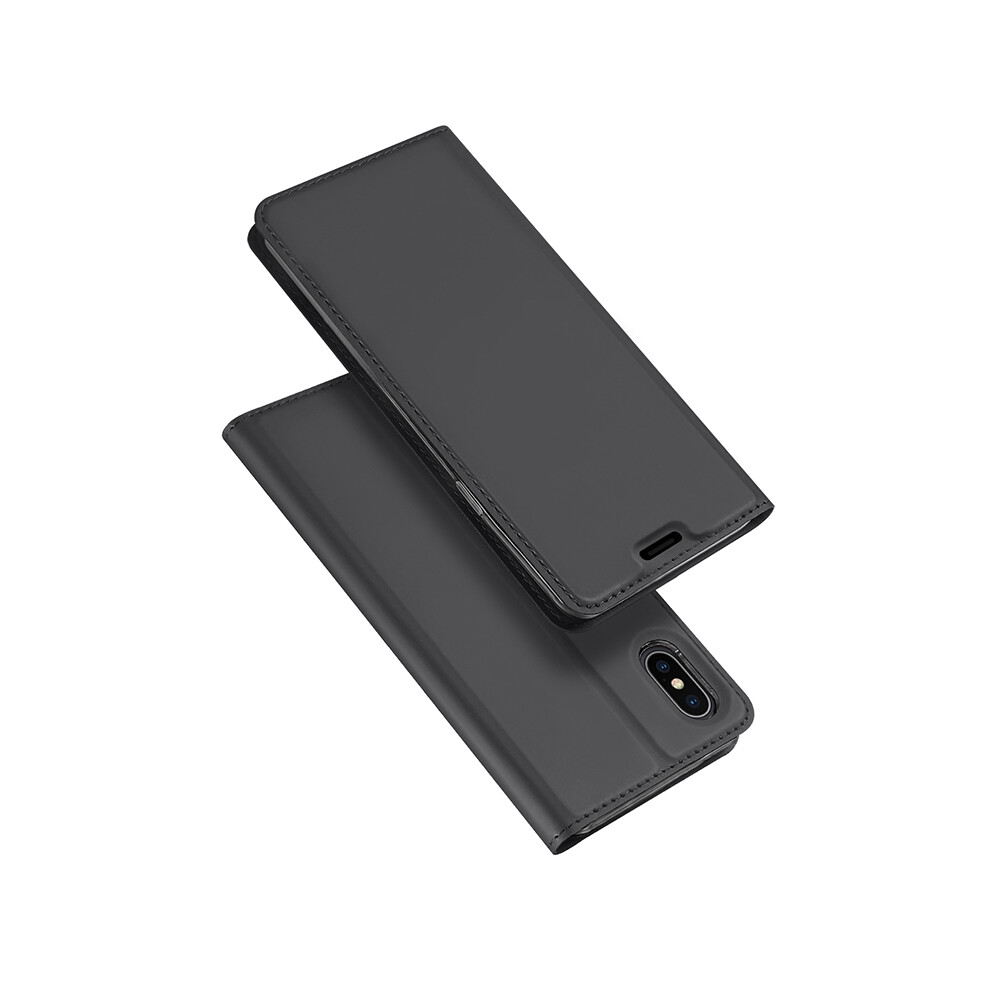 Dux Ducis Protective Case For Iphone Xs Max Magnetic Flip Wallet Card Slot Kickstand 9437353420116