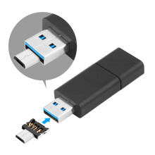 Rocketek Metalen USB naar Micro USB OTG Adapter Converter voor Samsung Xiaomi Huawei Mobiele Telefoon Niet origineel