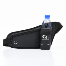 Lässige multifunktionale wasserdichte Outdoor-Sporttasche mit Kesselposition Kopfhörerloch und Handyaufbewahrung in der Hüfttasche.