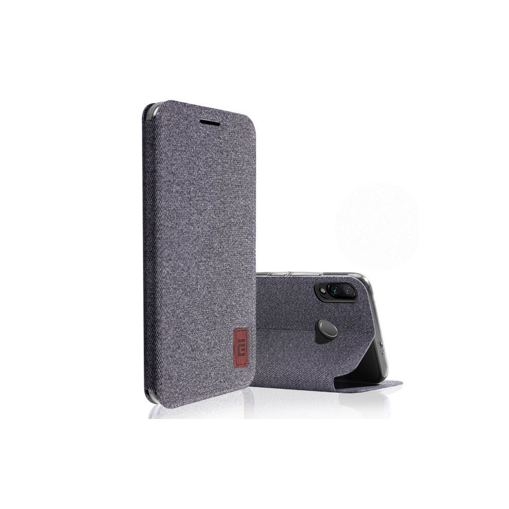 Bakeey Flip Shockproof Fabric Soft Silicone Edge Full Body Protective Case For Xiaomi Mi9 Mi 9 Xiaomi Mi9 Mi 9 Transparent Edition 3518363064036