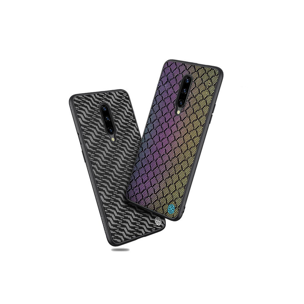 Nillkin Reflective Shining Lights Dynamic Fashion Woven Polyester Mesh Anti Fingerprint Protective Case For Oneplus 7 Pro 3596055690824