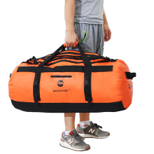MARJAQE 90L PVC Waterdichte Tas Droge Zak Bagage Tas voor Raften Kanoën Bootvaren Kajakken Trekking Zwemmen Buitentas