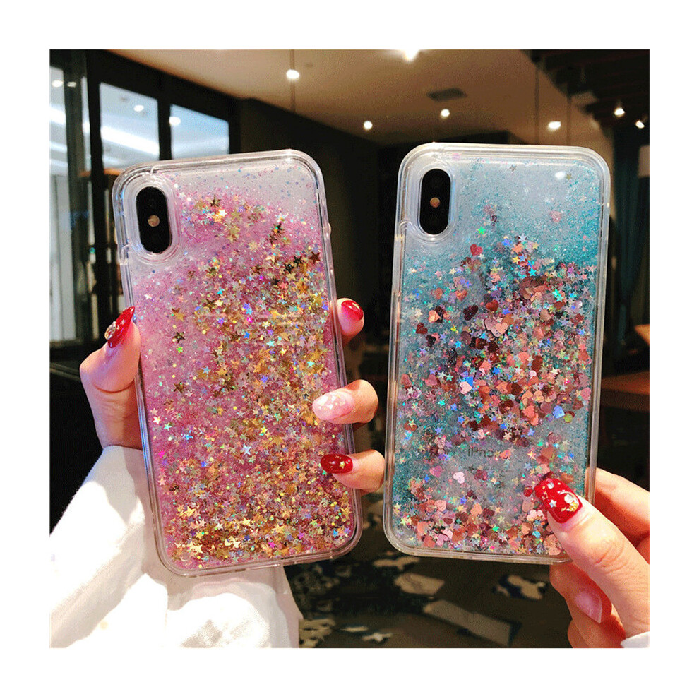 Bakeey Glitter Bling Liquid Flowing Silicone Protective Case For Iphone X Xs Xr Xs Max 6900056422099