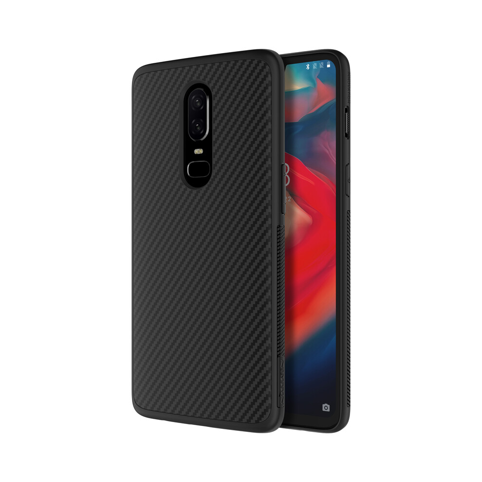 Nillkin Ultra Thin Shockproof With Iron Plate Protective Case For Oneplus 6 Black 788972755042