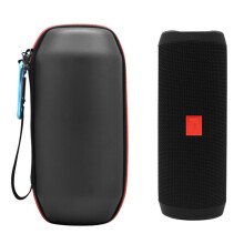 Custodia rigida protettiva in EVA antiurto con zip per altoparlante bluetooth JBL Flip 4