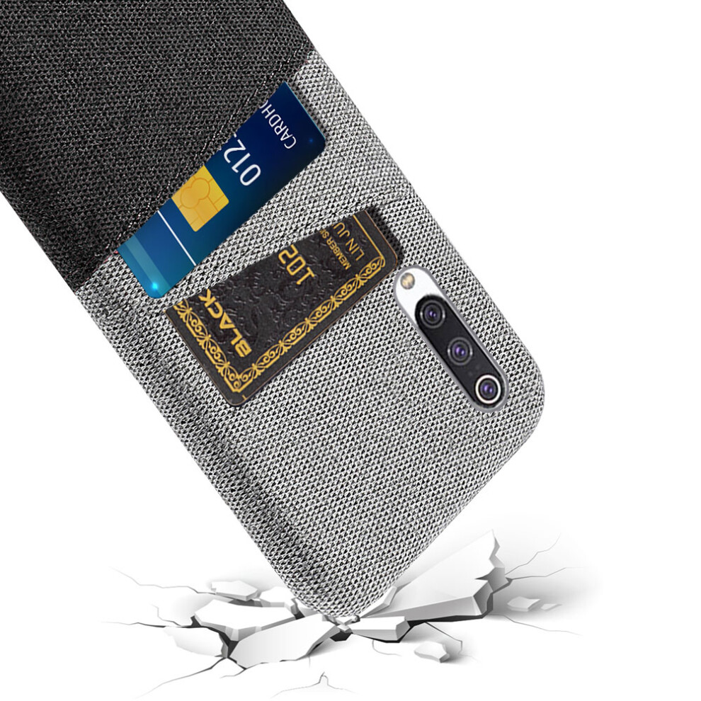 For Xiaomi Mi A3 Xiaomi Mi Cc9e Case Bakeey Luxury Multicolor With Double Card Slots Shockproof Cloth Protective Case 6900061848365