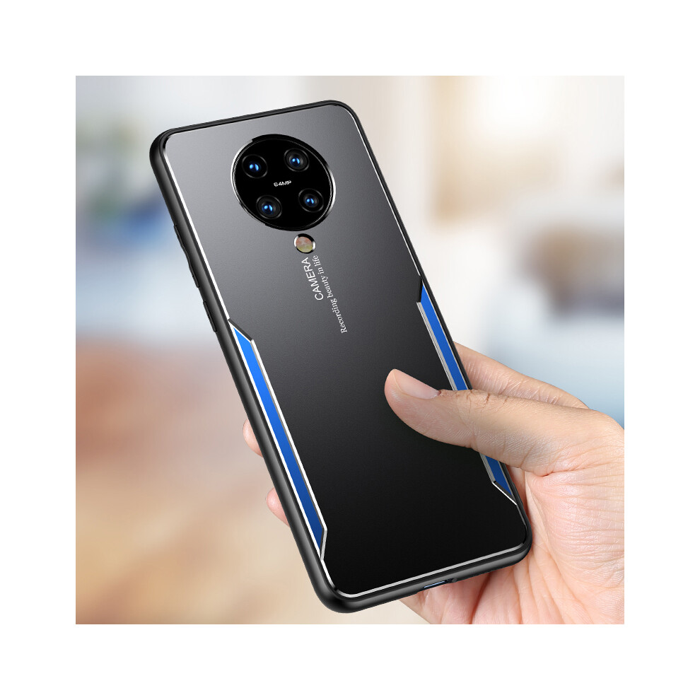 Bakeey For Poco F2 Pro Case Matte Metal + Tpu Edge Shockproof Anti Fingerprint Protective Case Back Cover Non Original 6914217059543