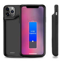 6000mAh Externe Batterij Hoes Power Bank Backup voor iPhone 11 Pro Max 11 Pro