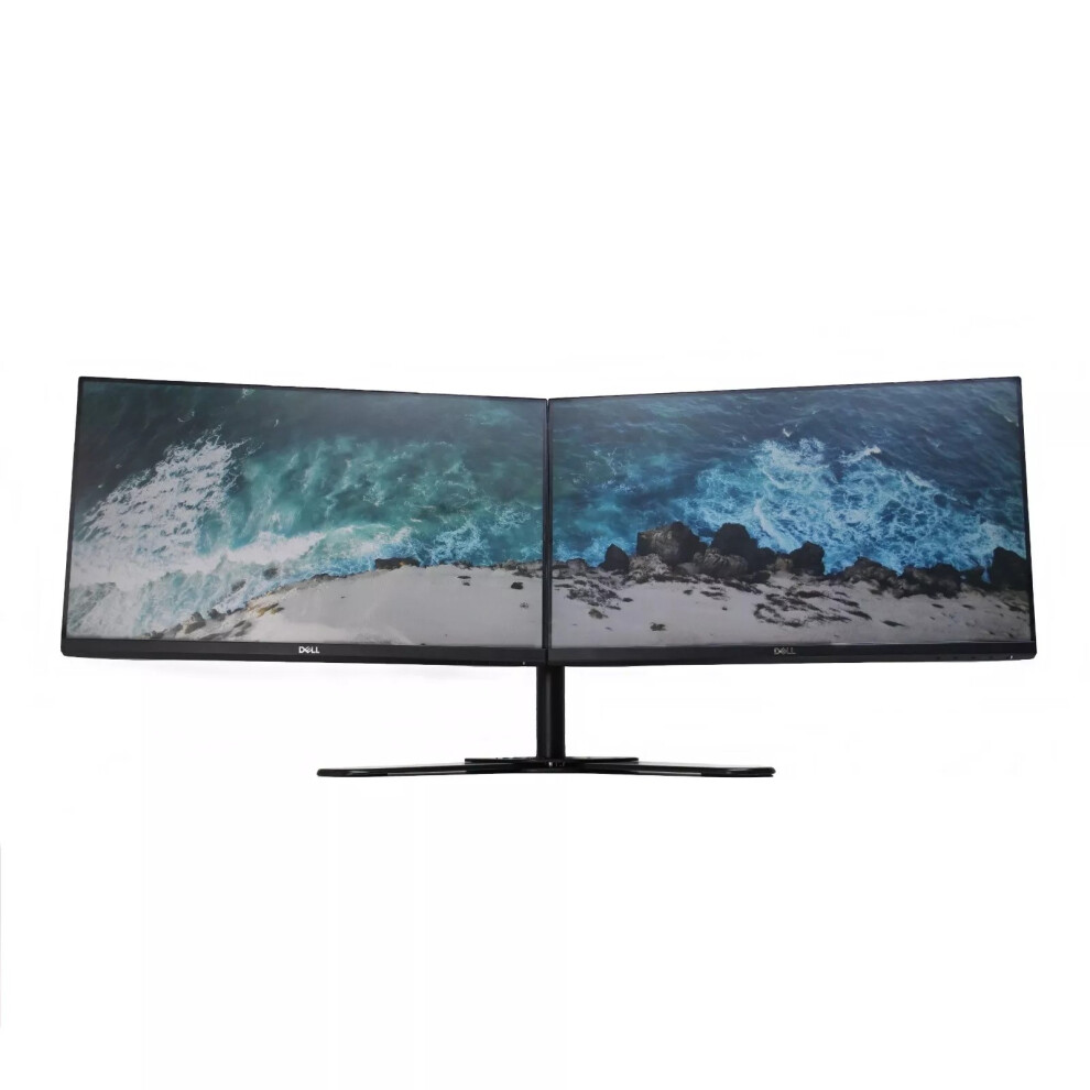 Dual Dell IPS Monitors - 2x22" (P2219h) - Frameless - 2xHDMI