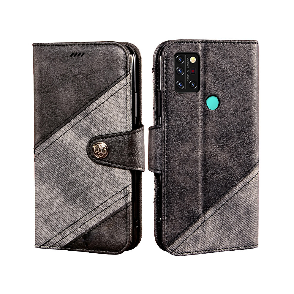 Bakeey For Umidigi A9 Pro Case Retro Business Flip With Multi Card Slot Wallet Stand Pu Leather Shockproof Full Body Protective Case 6900070402398
