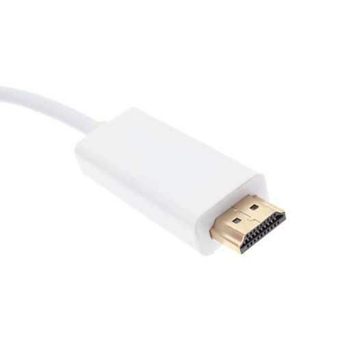 1.8M Mini Display Port DP a HDMI Cavo Adattatore per Macbook 2