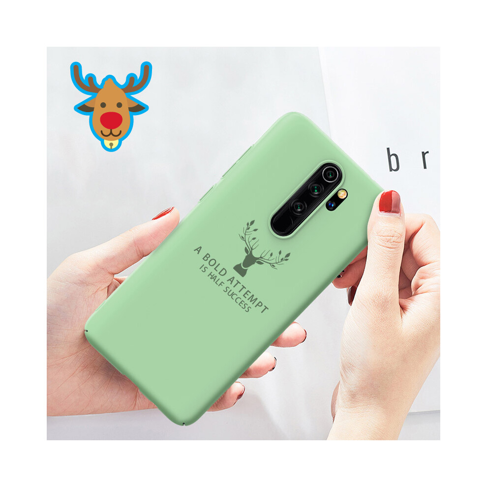 For Xiaomi Redmi Note 8 Pro Cover Bakeey Deer Pattern Shockproof Soft Rubber Liquid Silicone Protective Case Non Original 6914219704984
