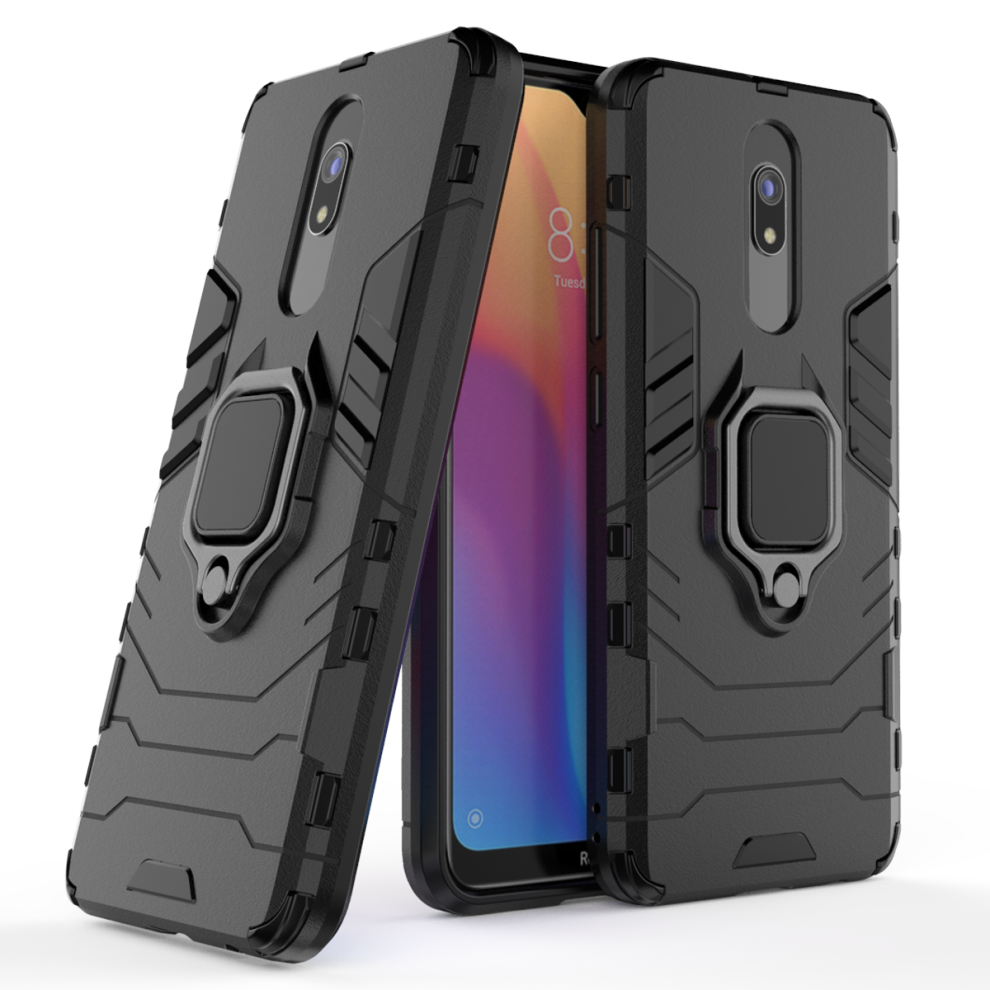 Bakeey Armor Magnetic Card Holder Shockproof Protective Case For Xiaomi Redmi 8 Redmi 8A 6900061356037
