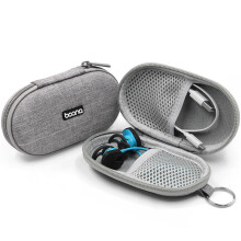 Boona EVA Borsa Organizer per Cavi USB per Auricolari Sportivi Antishock con Gancio