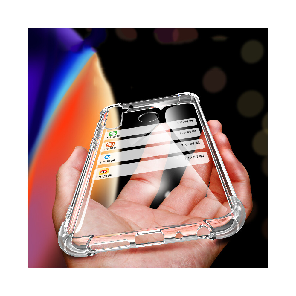 Bakeey Realme 5 Pro Case Air Bag Bumper Shockproof Transparent Soft Tpu Protective Case For Realme 5 Pro 6906140396031