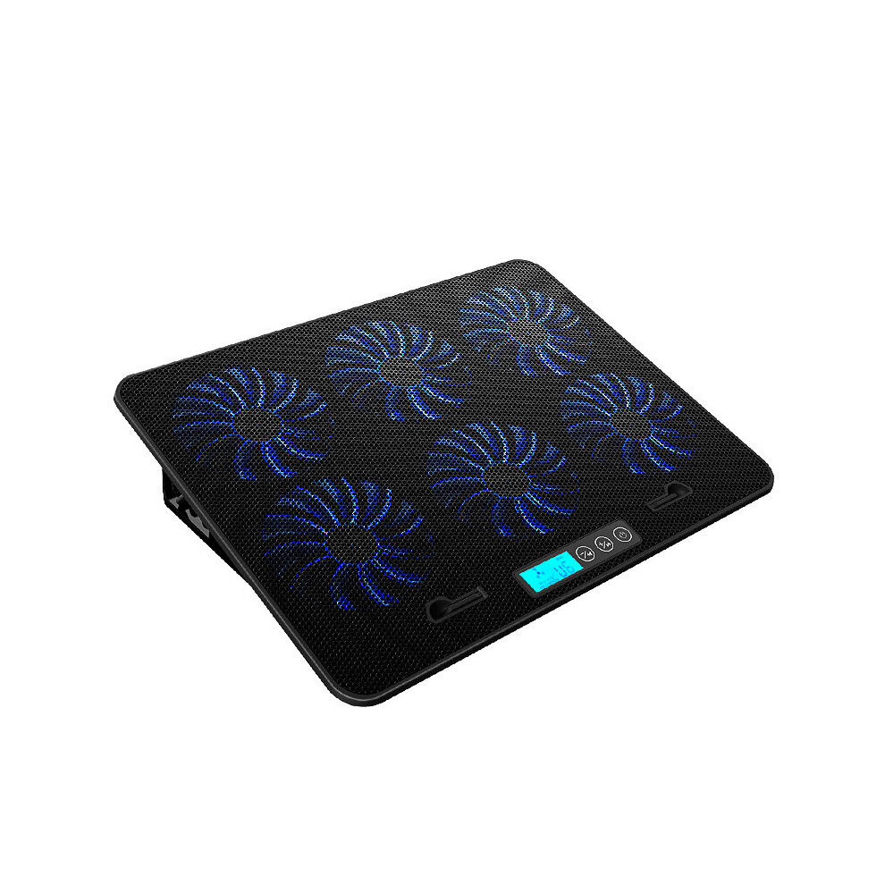5 Fans Led Usb Cooling Adjustable Pad For Laptop Notebook 7 17Inch 6958104819322