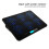 6 Fan Laptop Koelventilator Pad Koeler Stand Externe Ventilator Mat 2 USB Computer Gaming 4
