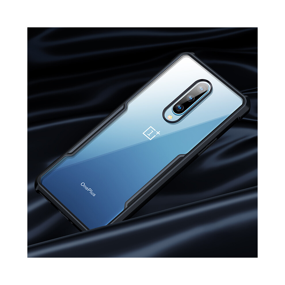 For Xiaomi Redmi Note 8 2021 Case Bakeey Armor Bumper Edge Transparent Acrylic + Soft Tpu Edge Protective Case 6900062553558