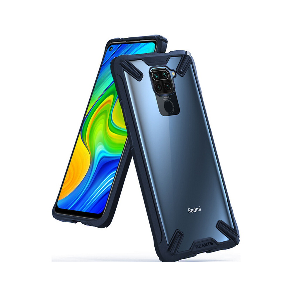 Bakeey For Xiaomi Redmi Note 9 Redmi 10X 4G Case With Bumpers Shockproof Anti Fingerprint Transparent Acrylic Protective Case 6900072099046